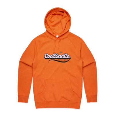 Cool Dad Collective. Signature Hoodie Pink Logo Thumbnail