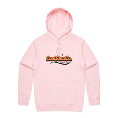 Cool Dad Collective. Signature Hoodie Orange Logo Thumbnail